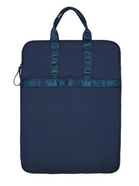 NEW Dare To Roam Laptop Sleeve Case Blue Gray Padded Tech Organizer NWT